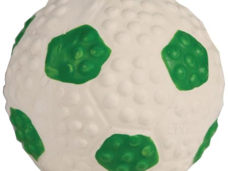 LI L PALS LATEX SOCCERBALL DOG TOY (2 INCH, GREEN WHITE) on Sale