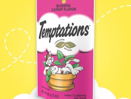 Temptations Blissful Catnip Flavor (3-oz) Online Hot Sale