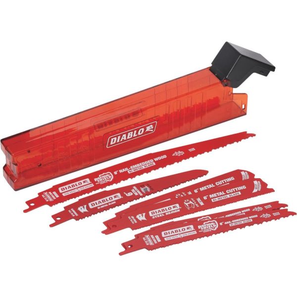 Diablo 6-Piece Demolition Reciprocating Saw Blade Set For Sale