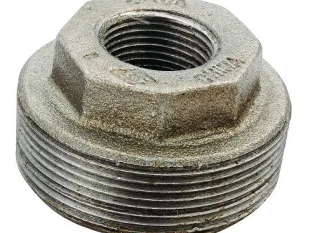 Worldwide Sourcing 35-1X3-4B Malleable Hex Pipe Bushing Black (1  x 3 4 ) Hot on Sale