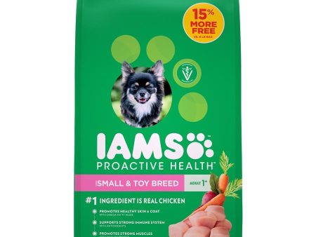 Iams ProActive Health Adult Small and Toy Breed Dry Dog Food For Sale