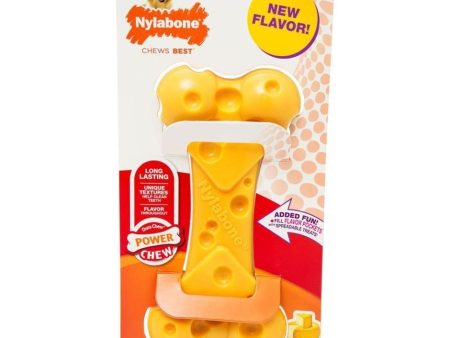 Nylabone Power Chew Cheese Dog Toy Online now