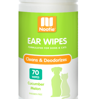 Nootie Cucumber Melon Ear Wipes For Dogs & Cats Online Sale