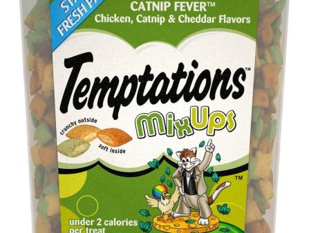 Temptations Mixups Catnip Fever Flavor Cat Treats (16-oz) Online Hot Sale