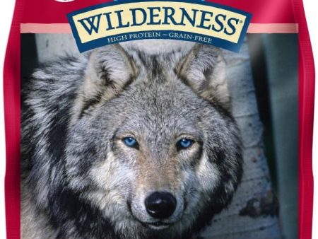 Blue Buffalo Wilderness Grain Free Natural Salmon Recipe Adult Dry Dog Food Cheap