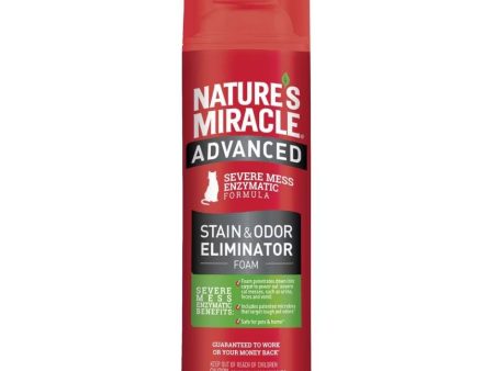 Spectrum Brands Nature s Miracle Adv Stain & Odor Remover Foam Cat on Sale