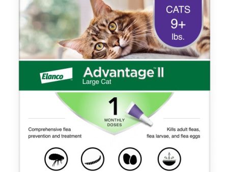 Advantage II Large Cat Flea Treatment & Prevention Discount