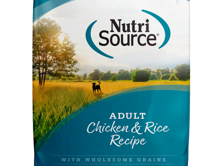 NutriSource® Adult Chicken & Rice Recipe Dry Dog Food Supply