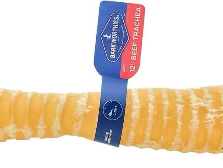 Barkworthies 12 Inch Trachea Beef For Dogs on Sale