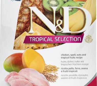 Farmina Natural & Delicious Tropical Selection Chicken Adult Medium & Maxi Dog Food For Discount