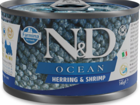 Farmina Natural & Delicious Ocean Herring and Shrimp Canned Mini Adult Dog Food Cheap