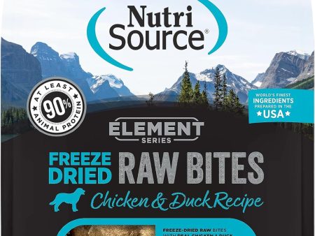 Nutrisource Element Series Freeze Dried Raw Bites Chicken and Duck Recipe for Dogs For Sale