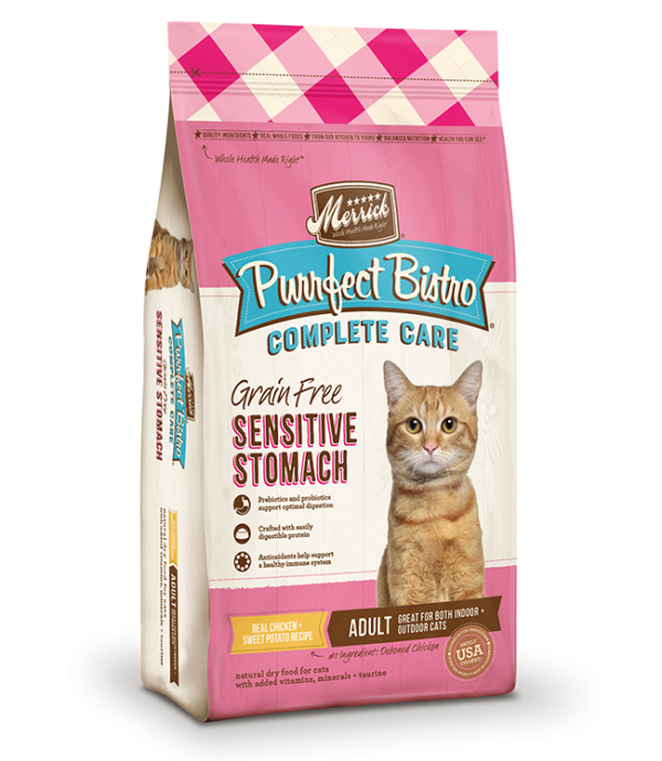 Merrick Purrfect Bistro Complete Care Sensitive Stomach Recipe Discount