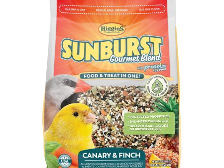 Higgins Sunburst Gourmet Blend Canary & Finch Food For Discount