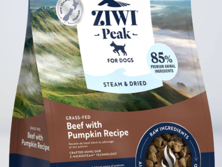 Ziwi Peak Steam & Dried Beef with Pumpkin Recipe for Dogs For Discount