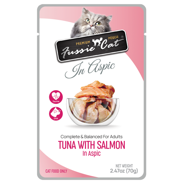 Fussie Cat Tuna With Salmon In Aspic Discount