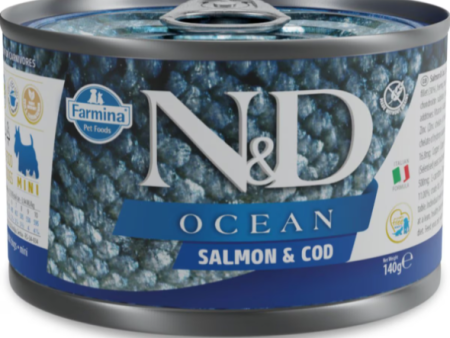 Farmina Natural & Delicious Ocean Salmon and Cod Canned Mini Adult Dog Food Cheap