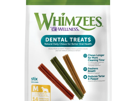 Whimzees Stix Dental Dog Chews on Sale