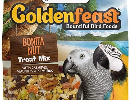 Goldenfeast Bonita Nut Treat Mix for Parrots, Macaws and Large Birds Online Hot Sale