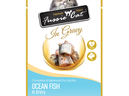 Fussie Cat Ocean Fish In Gravy For Cats For Cheap