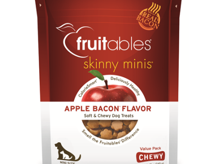 Fruitables - Skinny Minis Trainers Apple Bacon Chewy Treat Online Sale