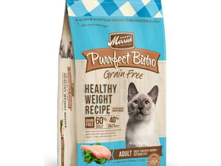 Merrick Purrfect Bistro Grain Free Weight Recipe Dry Cat Food Online now