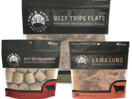 Oma s Pride Variety Pack Freeze-Dried Beef and Lamb For Discount