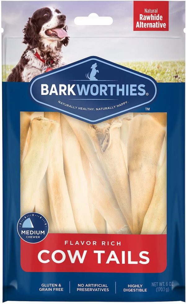 Barkworthies Cow Tails For Dogs Online Sale