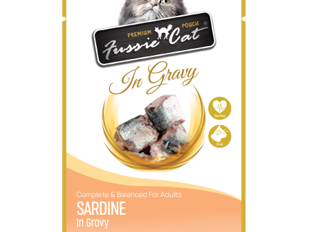 Fussie Cat Sardine in Gravy For Cats For Sale