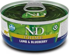 Farmina Natural & Delicious Prime Lamb and Blueberry Canned Adult Cat Food Online now