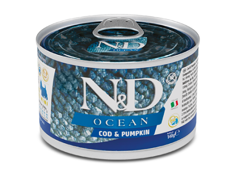 Farmina Natural & Delicious Ocean Cod and Pumpkin Canned Mini Adult Dog Food Supply