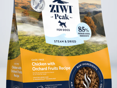 Ziwi Peak Steam & Dried Chicken with Orchard Fruits Recipe for Dogs Online