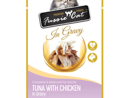 Fussie Cat Tuna With Chicken In Gravy For Cats Online