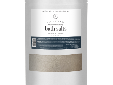 MUSCLE RECOVERY BATH SALTS | 35 OZ Online now