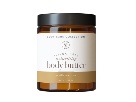 VANILLA + COCOA BODY BUTTER | 9 OZ For Cheap