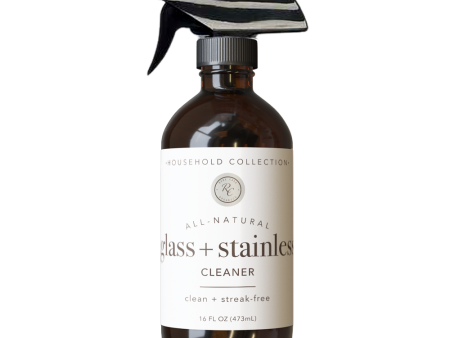 GLASS + STAINLESS CLEANER | 16 oz Online now