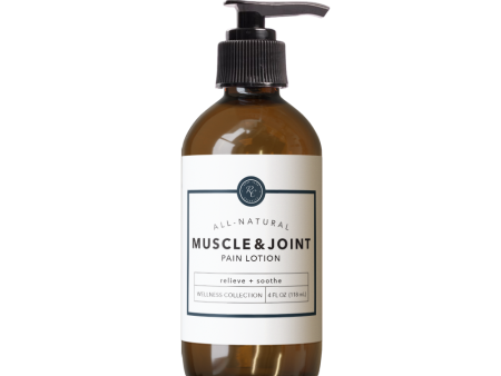 MUSCLE & JOINT PAIN LOTION | 4 OZ Hot on Sale