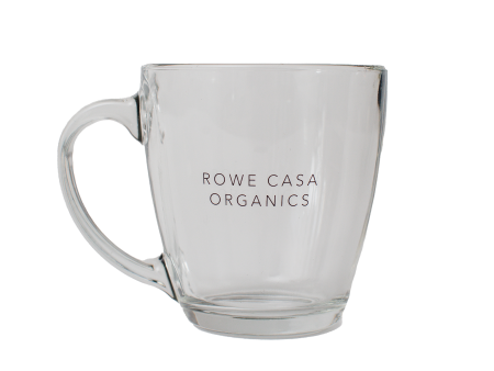 ROWE CASA ORGANICS GLASS MUG | 16 OZ Fashion