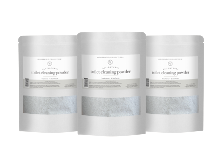 TOILET CLEANING POWDER | 3 Pack For Cheap